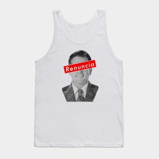 Ricky Renuncia - Ricardo Rossello Puerto Rican Governor Tank Top